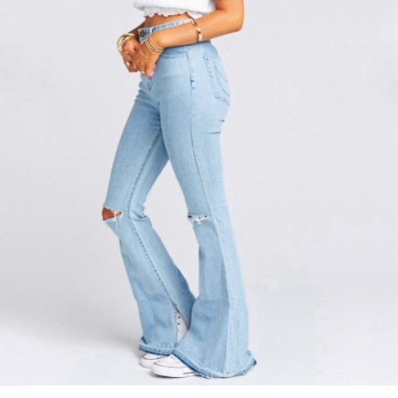 Show Me Your MuMu Austin High Waist Flare Jeans Size 29 - Picture 9 of 9